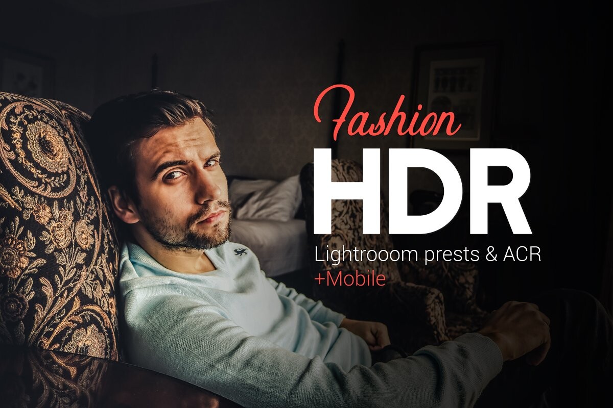 时尚HDR滤镜调色LR预设