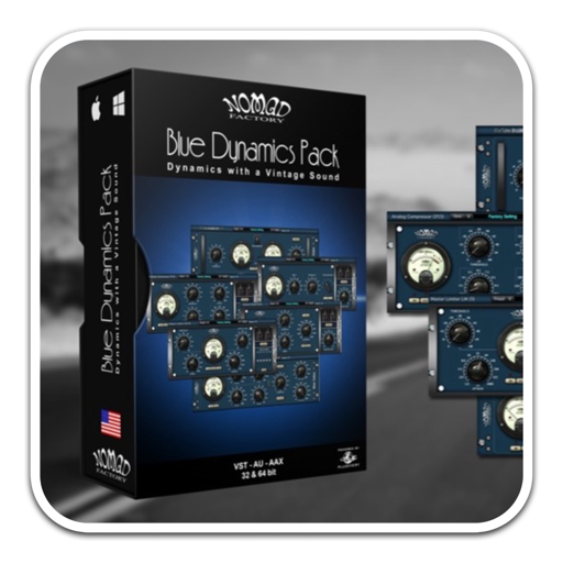 Nomad Factory Blue Tubes Dynamics Mac(经典效果器套件)