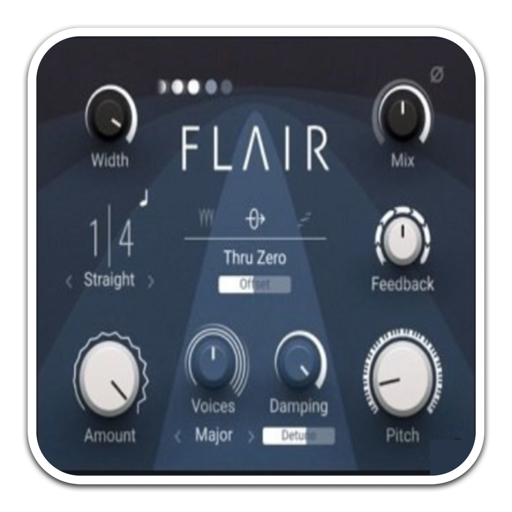 Native Instruments Flair for Mac(老式模拟磁带和踏板效果器)
