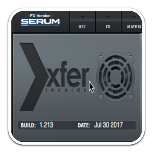  Xfer SerumFX for Mac(血清合成器)