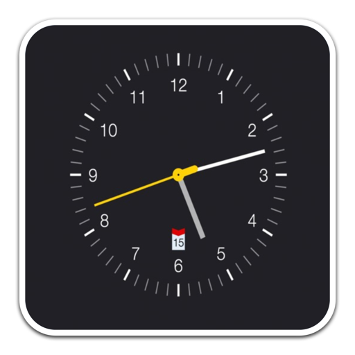 Clock saver for Mac(博朗手表时钟屏保)
