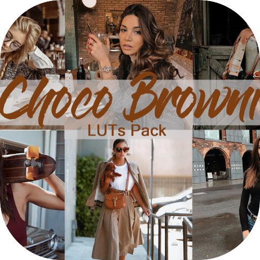 5个choco brownie luts视频和照片色彩分级调色LUT包
