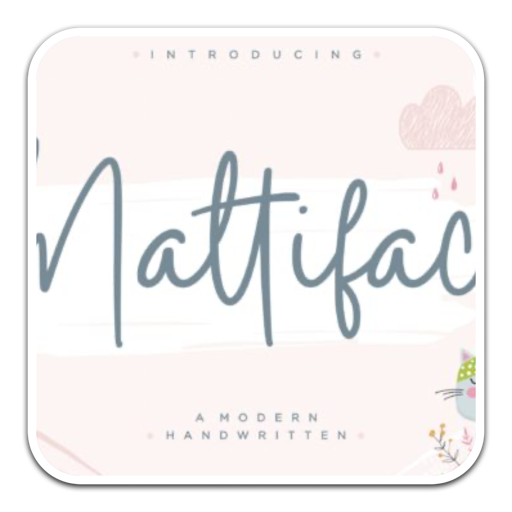 Mattiface现代艺术设计字体 for mac