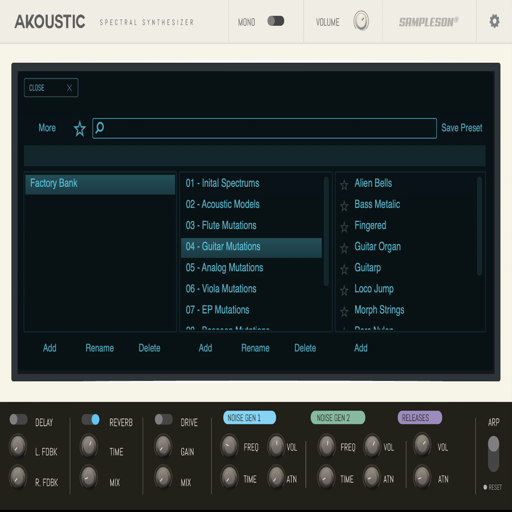 Akoustic Spectral Synthesizer Mac(频谱建模合成器)