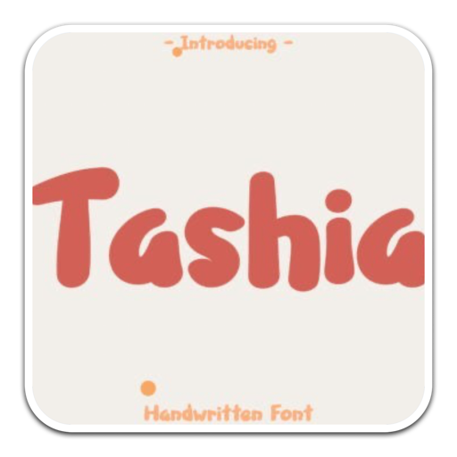 Tashia甜美手写毛笔字体 for mac