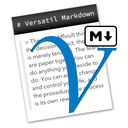 Versatil Markdown for Mac(文本编辑软件)