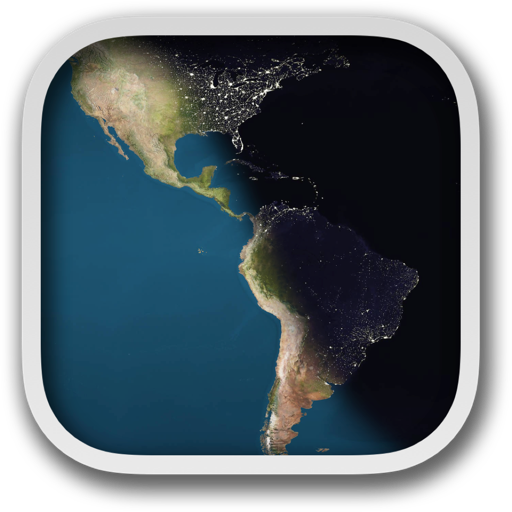Day & Night World Map Studio Mac(世界地图动态壁纸)