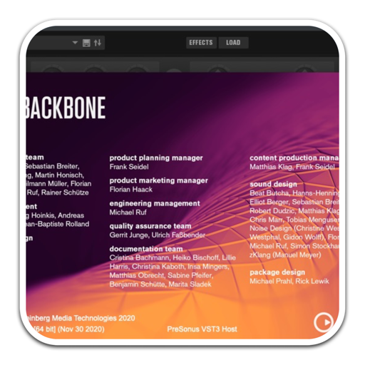 Steinberg Backbone for Mac(鼓机合成器)