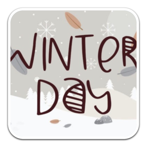 Winter Day冬季简单甜美简洁字体 for mac