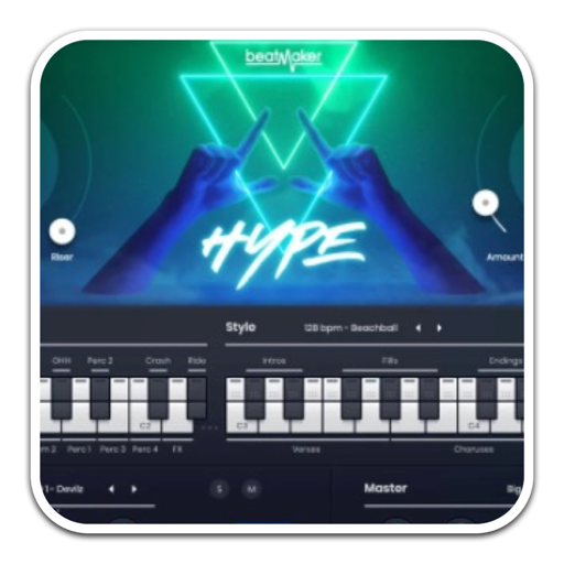 UJAM Beatmaker HYPE for Mac( EDM专用虚拟节拍插件)