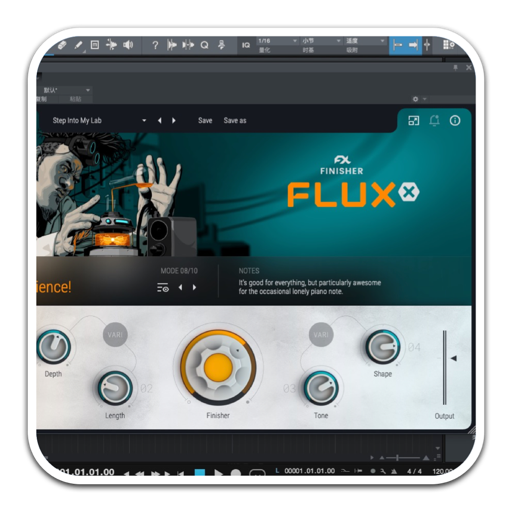 UJAM Finisher FLUXX for Mac(多重综合效果器插件)