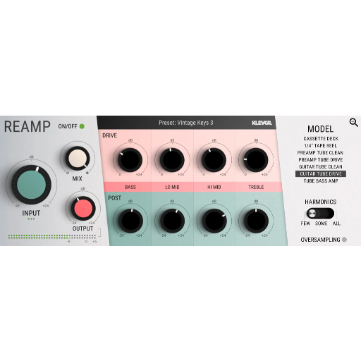 Klevgrand REAMP for Mac(音频设备模拟效果器插件)