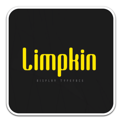 简单的无衬线字体Limpkin