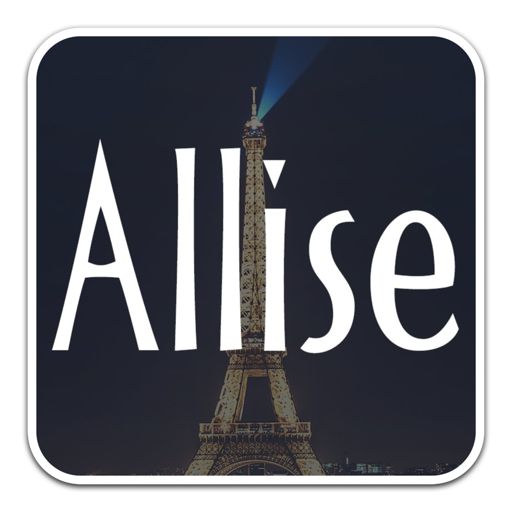 Allise创意艺术设计字体 for mac