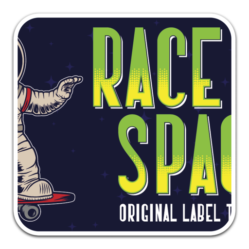 Race to Space复古风格字体 for mac