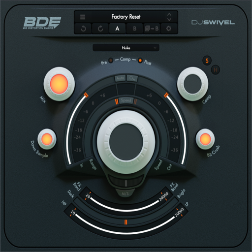 DJ Swivel BDE for Mac(失真效果插件)