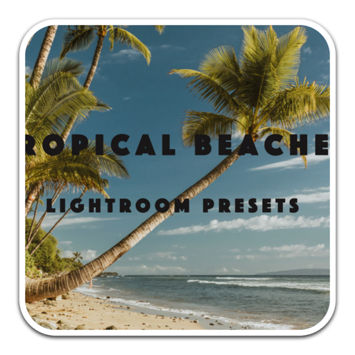 热带海滩主题旅拍人像风景Lightroom预设