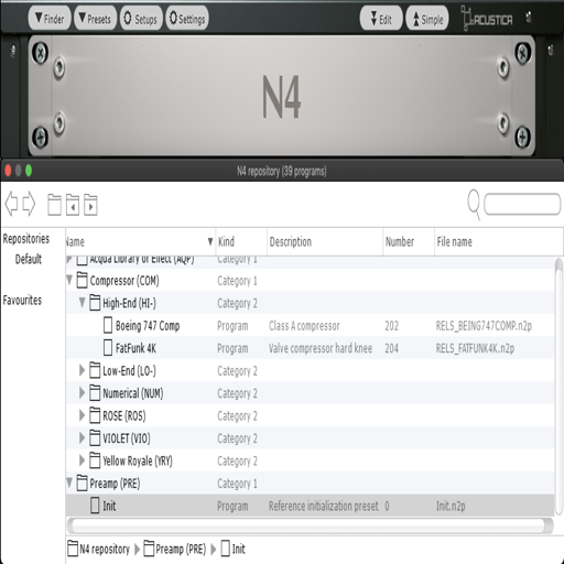 Acustica Audio Nebula 4 Mac(效果处理器设备模拟插件)