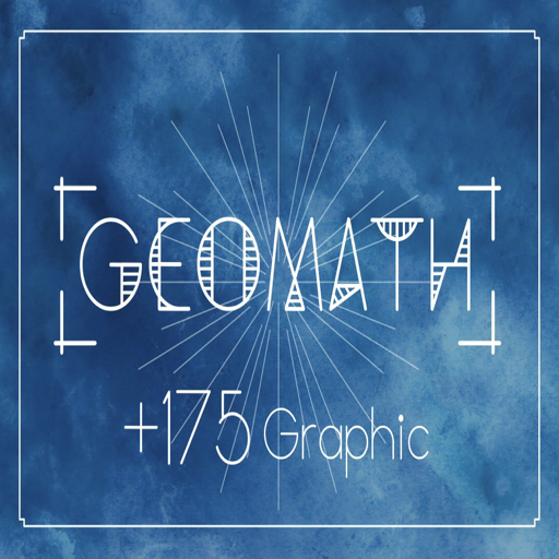 几何图形英文字体GeoMath
