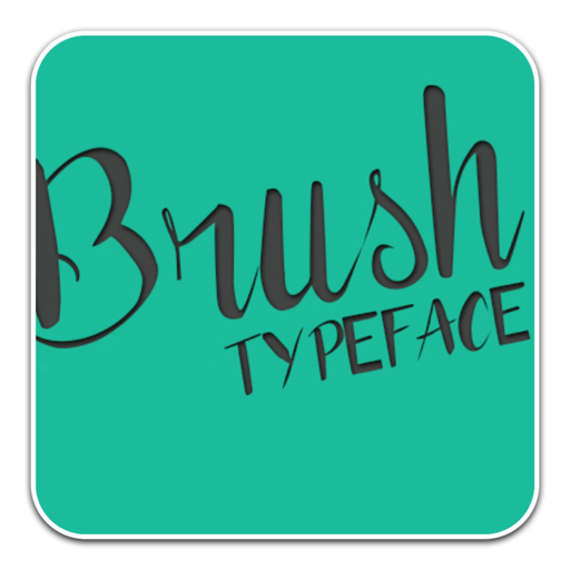 艺术设计字体Brush