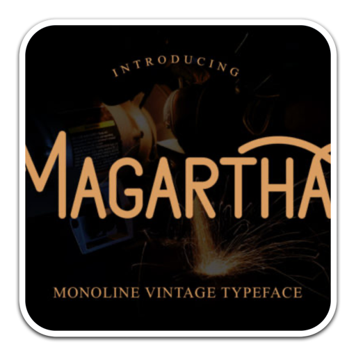 Magartha复古优雅无衬线字体 for mac