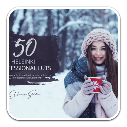 赫尔辛基风格雪景摄影lut预设