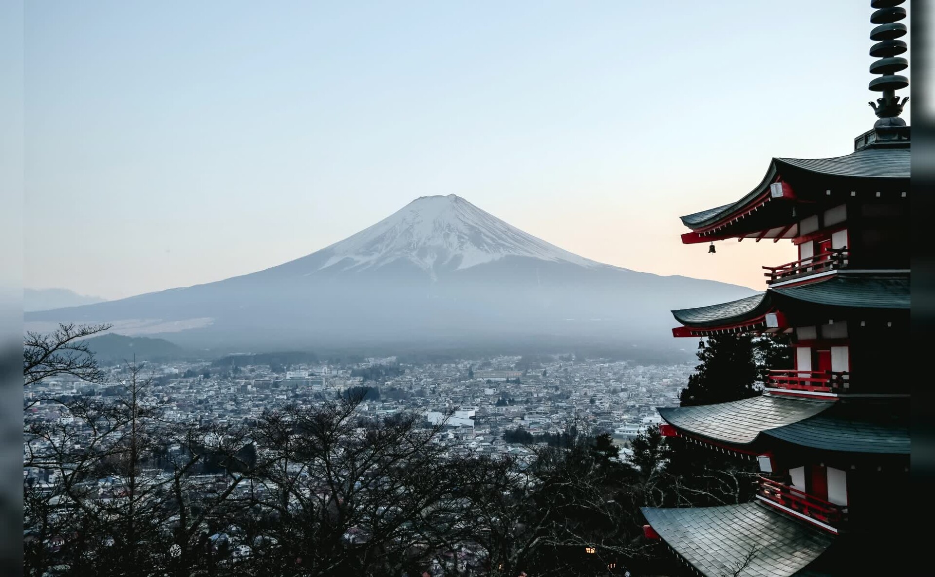 5K富士山美丽风景高清Mac动态壁纸