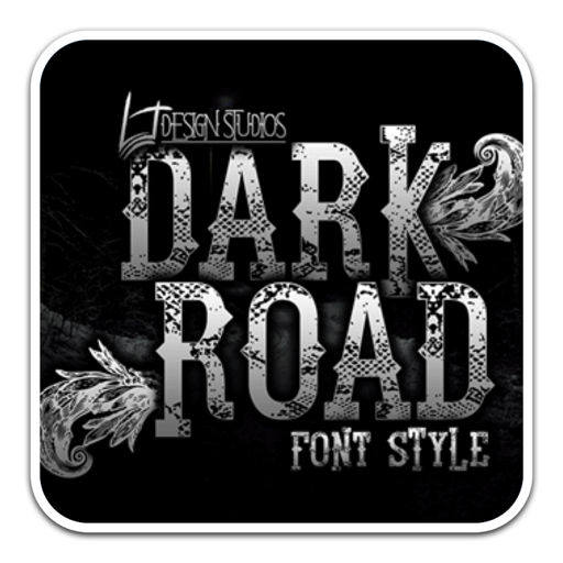 Dark Road艺术字体