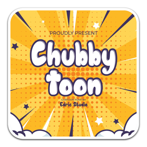 Chubby Toon漫画卡通字体