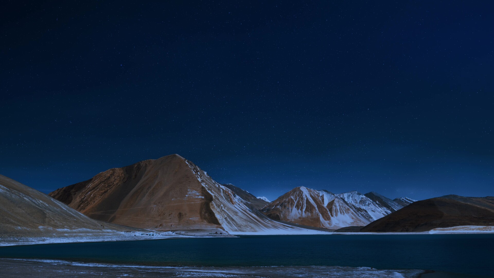 5K西藏班公湖风景Mac动态壁纸