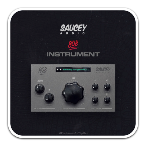Saucey Audio 808 for Mac(808贝斯工具)