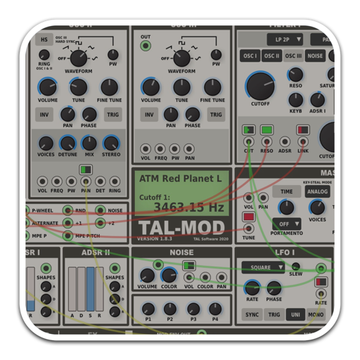Togu Audio Line TAL-Mod for Mac(模拟合成器)