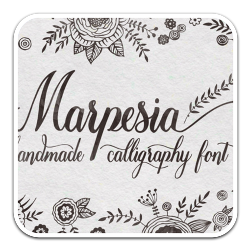Marpesia现代经典手绘艺术字体 for mac