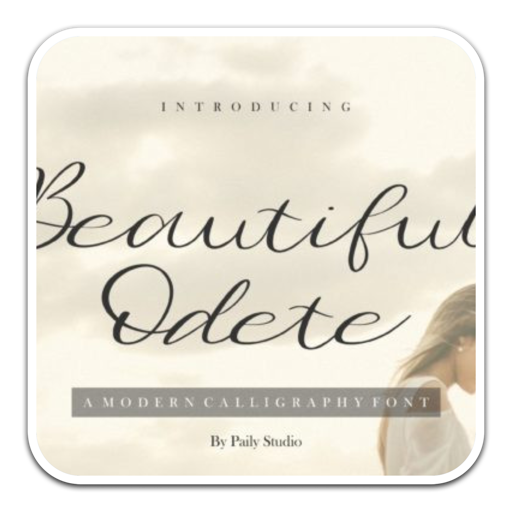 Beautiful Odete艺术字体