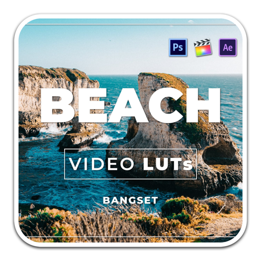 海滩摄影视频调色系列lut预设