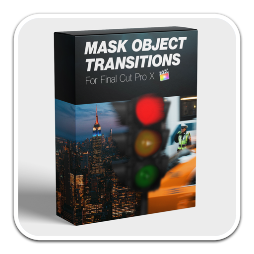Mask Object Transitions Mac(左右无缝过渡转场fcpx插件)