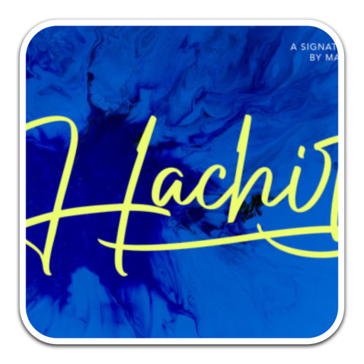 Hachitos现代脚本字体