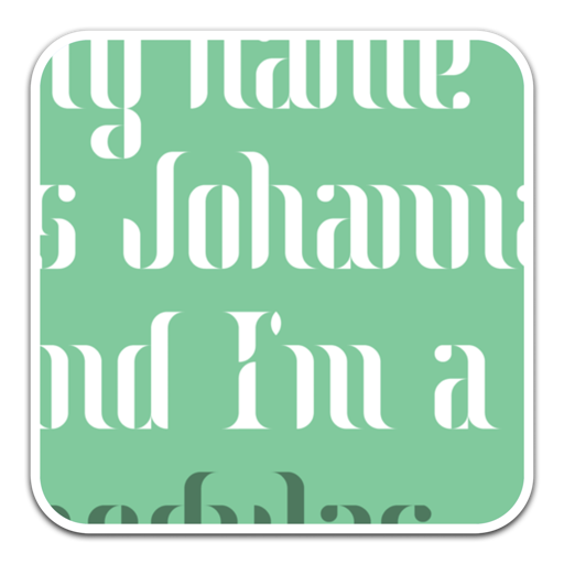 Johanna Font模块化字体