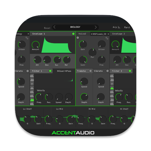 Channel Robot Accent Audio LEADz for mac(虚拟乐器)