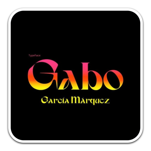 GarciaMarquez现代时尚优雅艺术字体 for mac