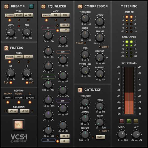 Fuse Audio Labs VCS-1 Mac(零延迟通道条插件)
