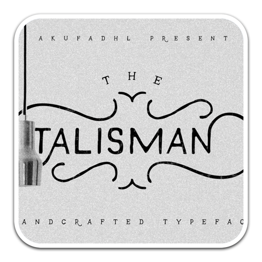 Talisman手工制作字体