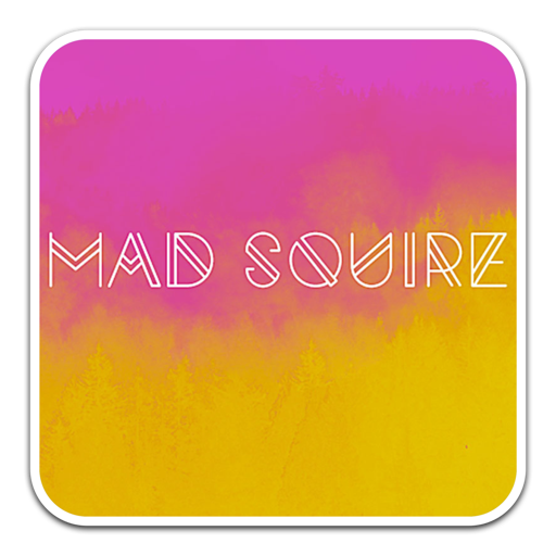 MadSquire未来派艺术设计字体 for mac