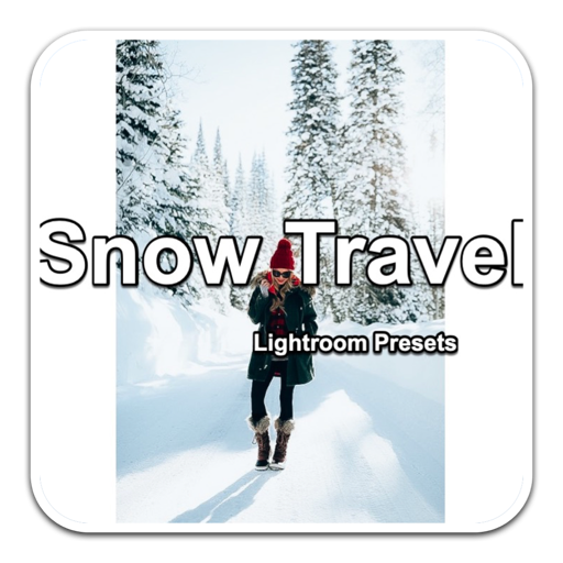 冬季雪景雪地旅行人像Lightroom预设