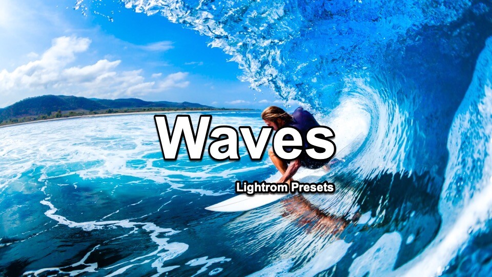 冲浪GoPro极限运动相机专用调色Lr预设