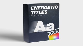 FCPX标题Energetic Titles Mac(充满活力的标题插件)