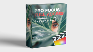 FCPX标题Pro Focus Pack Mac(焦点和模糊效果插件)