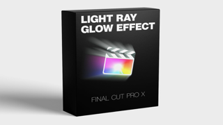 FCPX效果Light Ray Glow Effect Mac(光线辉光效果fcpx插件)