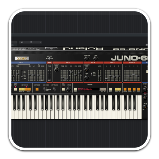 Roland JUNO-60 for Mac(模拟复音合成器)