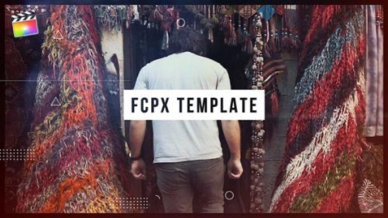 FCPX插件：经典文字动画模版Classic Promo Mac